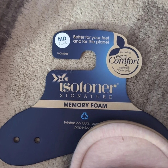 isotoner Comfort Quilted Women's Slide Slippers - Picture 8 of 8